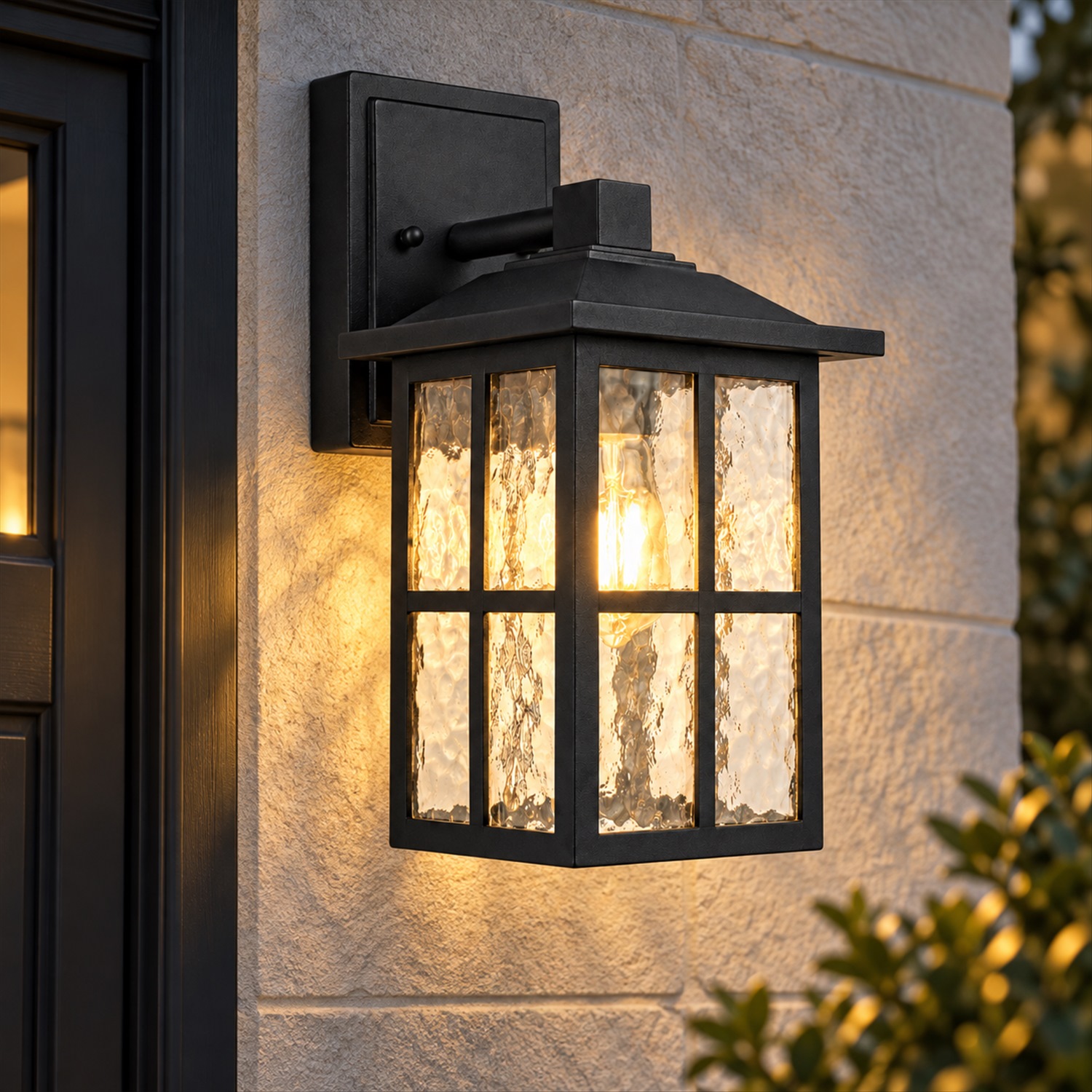 Classic divided-glass lantern