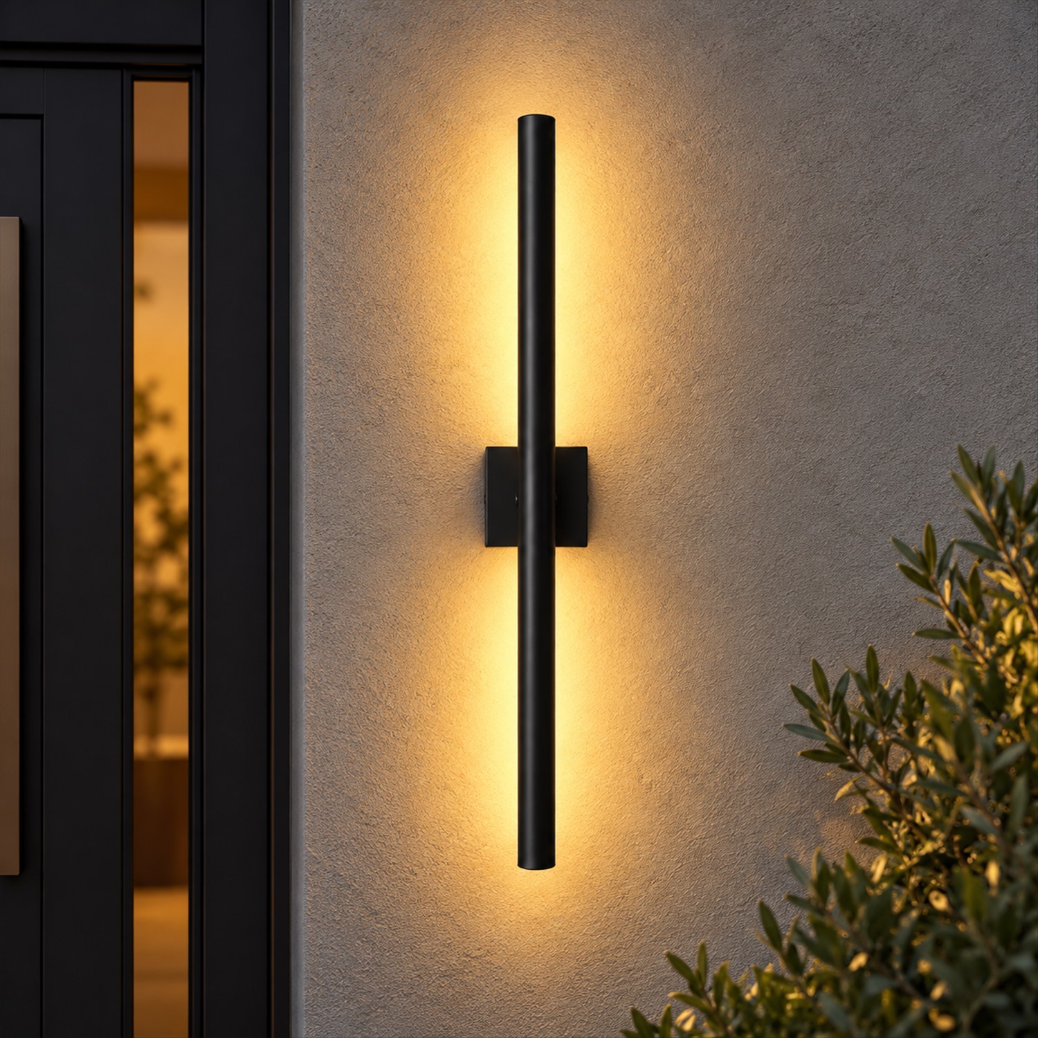 Long linear wall light